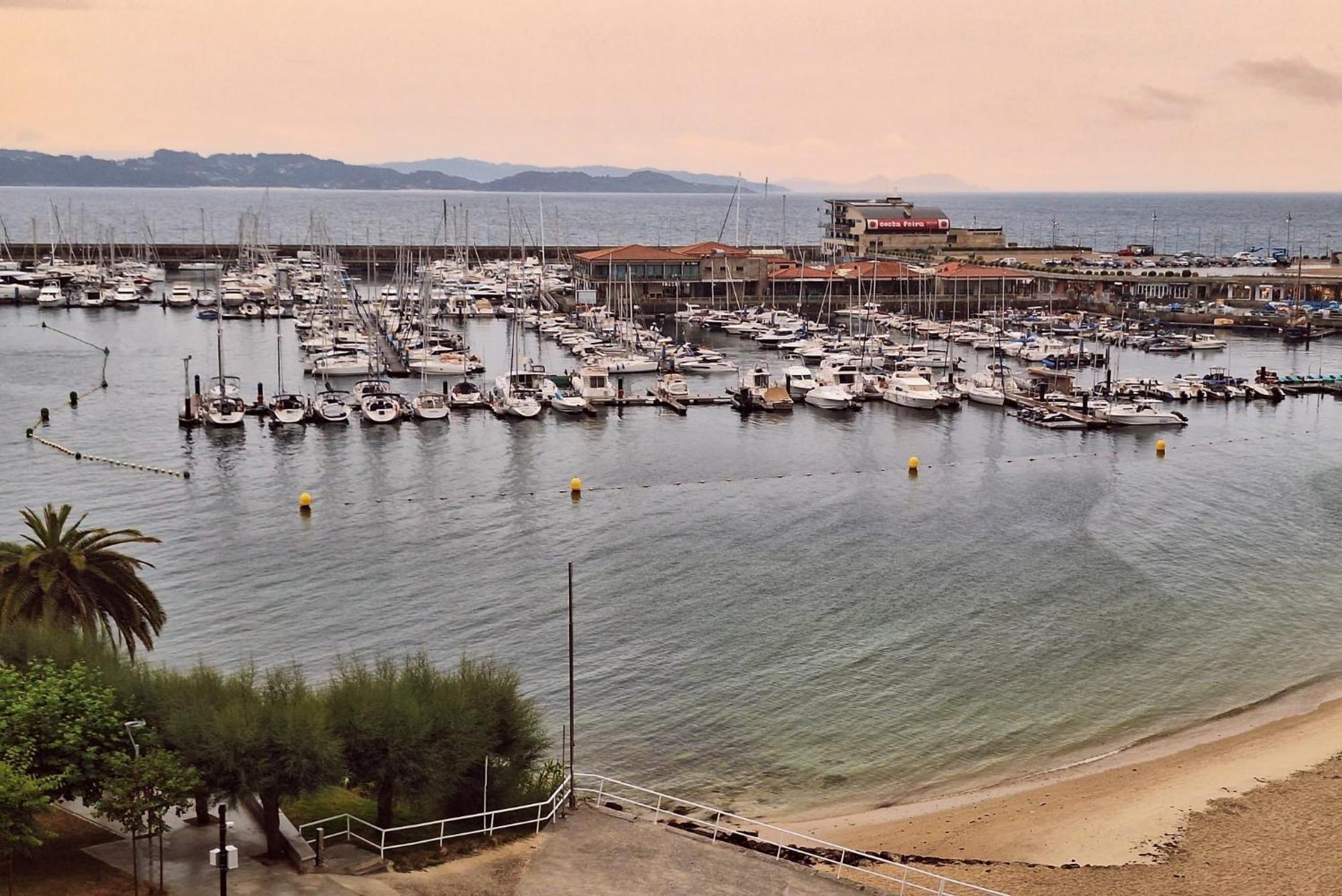 Ferienwohnung Playa Panadeira Sanxenxo Exterior foto